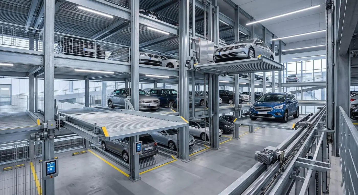 Puzzle parking system